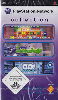 PlayStation Network Collection Puzzle PSP USED