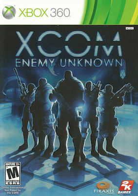 XCOM: Enemy Unknown XBOX 360 used NO MANUAL