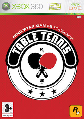 Rockstar Games presents Table Tennis XBOX 360 USED