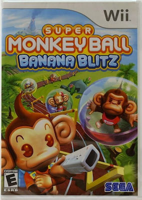 Super Monkey Ball: Banana Blitz WII USED