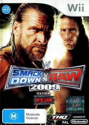 WWE SmackDown vs. Raw 2009 - Nintendo Wii USED