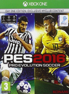 Pro Evolution Soccer 2016 Day One Edition XBOX ONE NEW