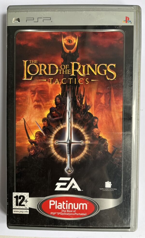 The Lord Of The Rings Tactics Platinum PSP USED