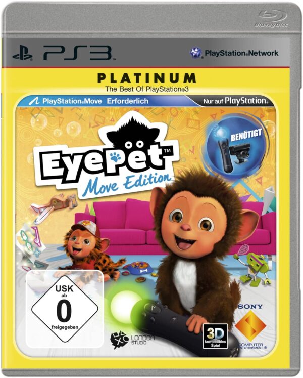 EyePet Move Edition Platinum PS3 USED