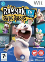 Rayman Raving Rabbids TV Party WII USED