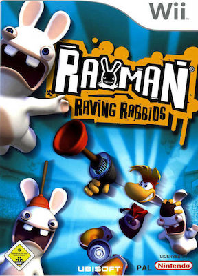 Rayman Raving Rabbids  Wii Game (Used)