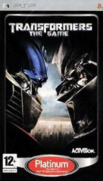 TRANSFORMERS THE GAME PLATINUM PSP USED