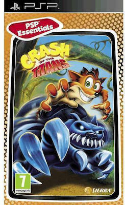 CRASH OF THE TITANS ESSENTIALS PSP USED