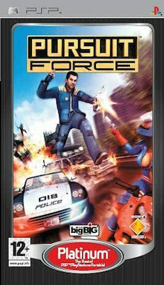 Game Pursuit Force PLATINUM PSP USED