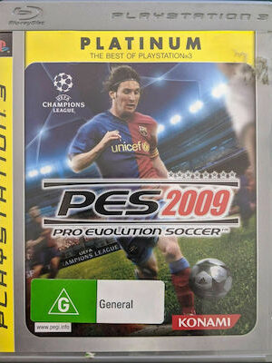 PS3 PES PRO EVOLUTION SOCCER PLATINUM 2009 USED