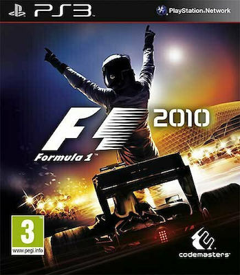 F1 FORMULA ONE 1 2010 PS3 USED DISC ONLY