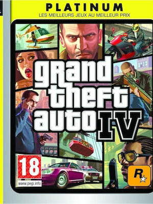 Grand Theft Auto IV PLATINUM PS3 USED DISC ONLY