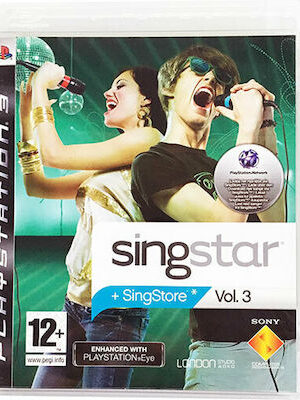 SingStar Volume 3 PS3 USED NO MANUAL