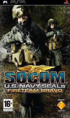 Socom U.s. Navy Seals Fireteam Bravo PSP USED NO MANUAL