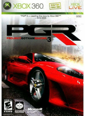 Project Gotham Racing 3 PGR Xbox 360 USED