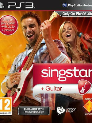 SingStar GUITAR PS3 USED game ONLY