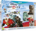 Disney Infinity Starter Pack (Nintendo Wii U) USED WITH FIGURES AND BASE NO BOX