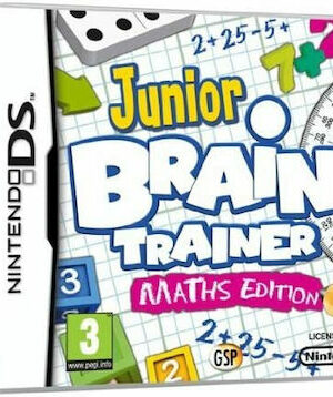Junior Brain Trainer Maths Edition Nintendo DS USED