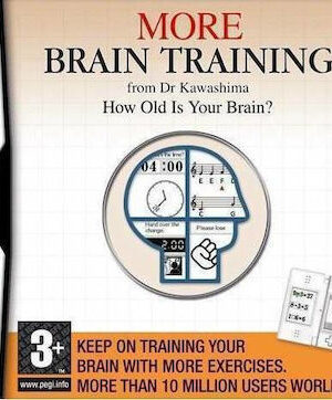 More Brain Training from Dr Kawashima: How Old Is Your Brain? DS NEW