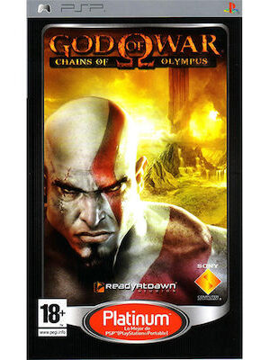 God Of War Chains Of Olympus Platinum PSP USED UMD ONLY