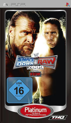 WWE SmackDown vs. RAW 2009 PLATINUM PSP USED