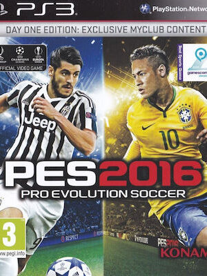 PES Pro Evolution Soccer 2016 Day One Edition PS3 USED
