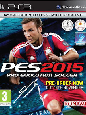 Pro Evolution Soccer 2015 PES Day One Edition PS3 USED