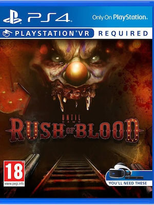 Until Dawn Rush of Blood PS4 USED