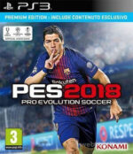 PES Pro Evolution Soccer 2018 Premium Edition PS3 USED