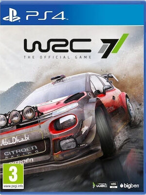 WRC 7 The Official Game PS4 USED