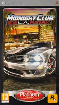 Midnight Club L.A. Remix Platinum PSP USED