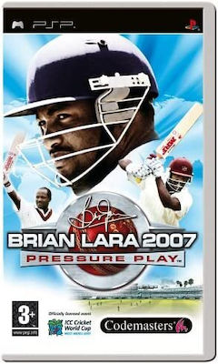 BRIAN LARA 2007 PRESSURE PLAY PSP USED