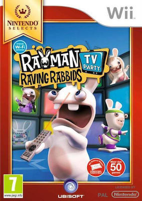 Rayman Raving Rabbids TV Party Nintendo Selects Wii USED