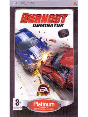 Burnout Dominator Platinum PSP USED