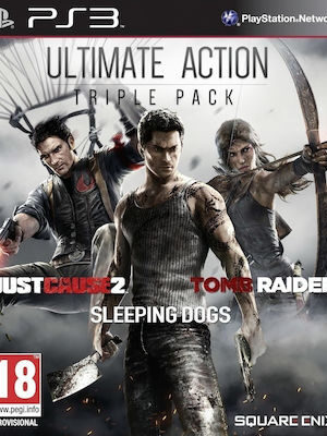 Ultimate Triple Pack (Just Cause 2/Sleeping PS3 Game (Used)