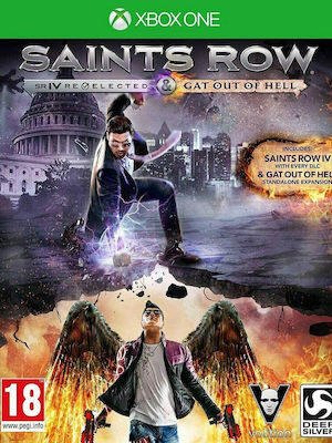 Saints Row IV Re-Elected & Gat Out of Hell Xbox One USED