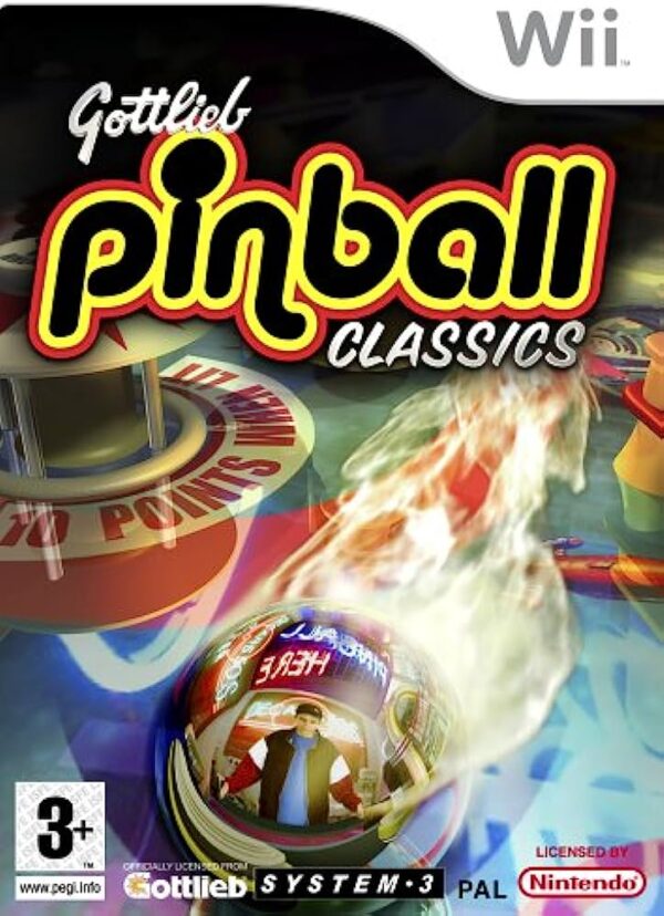 Gottlieb Pinball Classics Wii USED