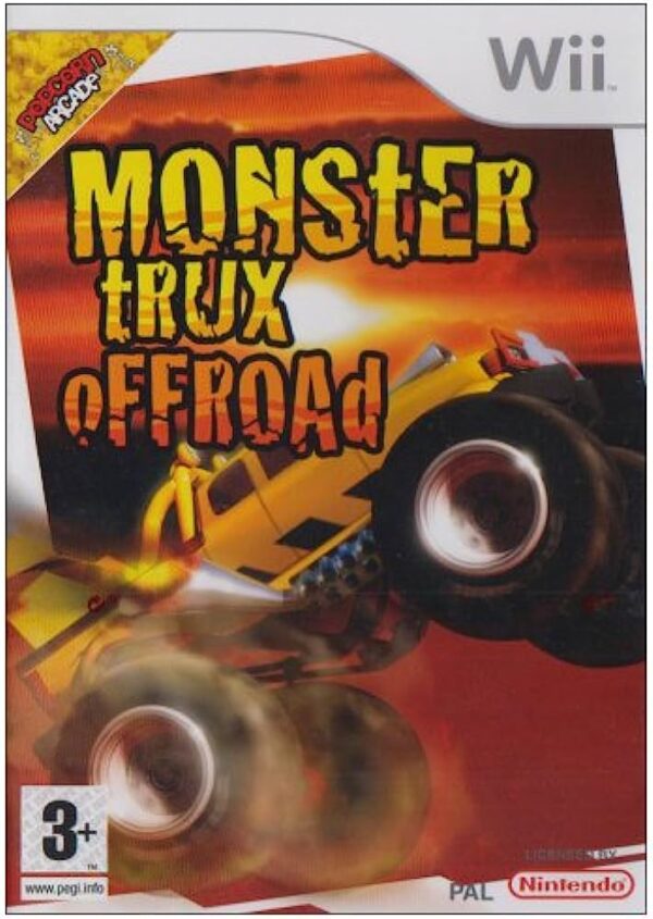 Monster Trux: Offroad Wii USED