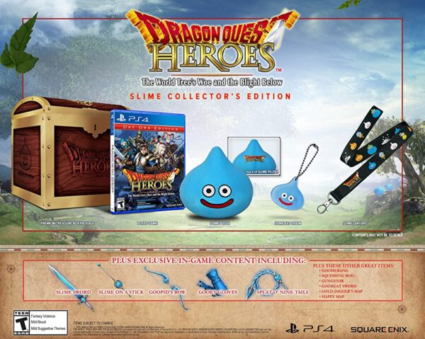 Dragon Quest Heroes: The World Tree's Woe and the Blight Below - Slime Collector's Edition PS4 NEW