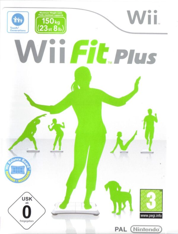 WII FIT PLUS Nintendo Wii NEW GAME ONLY
