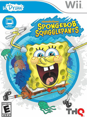 Spongebob Squigglepants - uDraw - Nintendo Wii USED