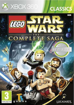 Lego Star Wars The Complete Saga Classics XBOX 360 USED DISC ONLY