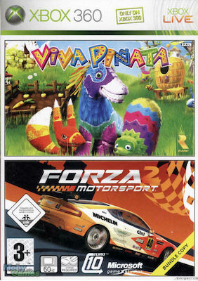 Viva Pinata And Forza Motorsport 2 XBOX 360 USED