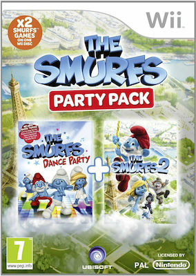 The Smurfs Party Pack Wii USED