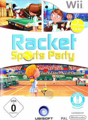 RACKET SPORTS PARTY WII USED DISC ONLY