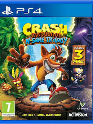 Crash Bandicoot N. Sane Trilogy PS4 USED