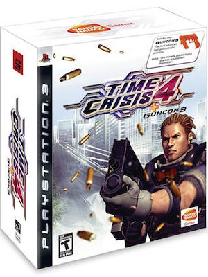Time Crisis 4 & Guncon 3 PS3 USED