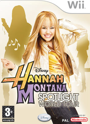 Hannah Montana Spotlight World Tour WII USED