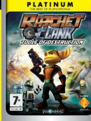 Ratchet & Clank Tools Of Destruction (Platinum) PS3 USED