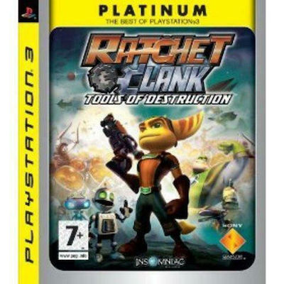 Ratchet & Clank Tools Of Destruction (Platinum) PS3 USED